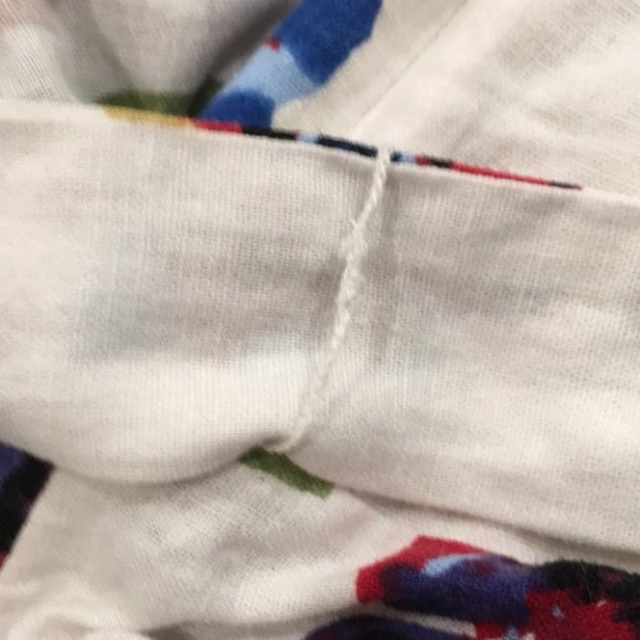 Lane Bryant Women’s Sz 16 Colorful Floral Linen Summer Dress - Picture 12 of 16